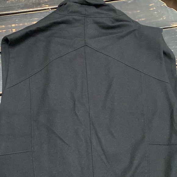 Helmut Lang Sonar Wool Vest w/ Asymmetrical Zipper Front and Side Slide Pockets - Picture 11 of 16